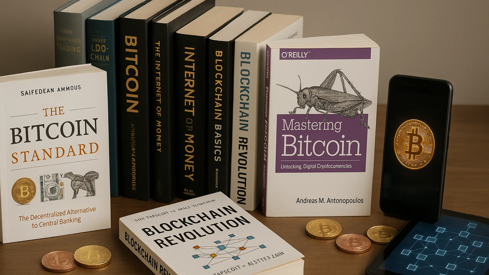 20 libros y recursos imprescindibles para entender bitcoin y blockchain