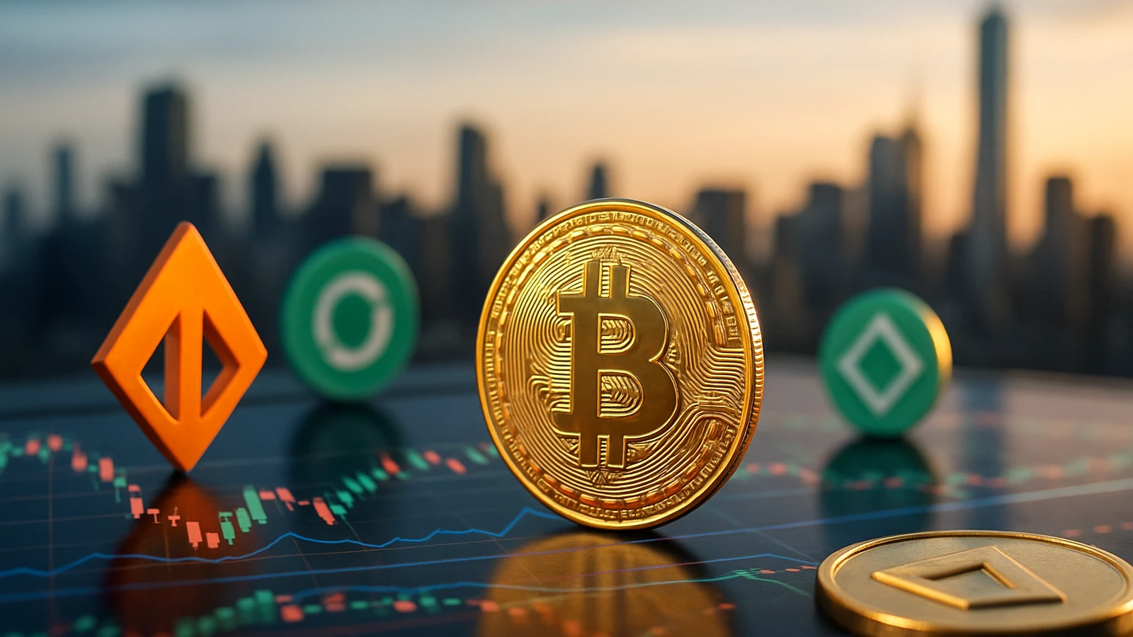 Bitcoin no despega tras recorte de tasas, pero las altcoins hacen la fiesta