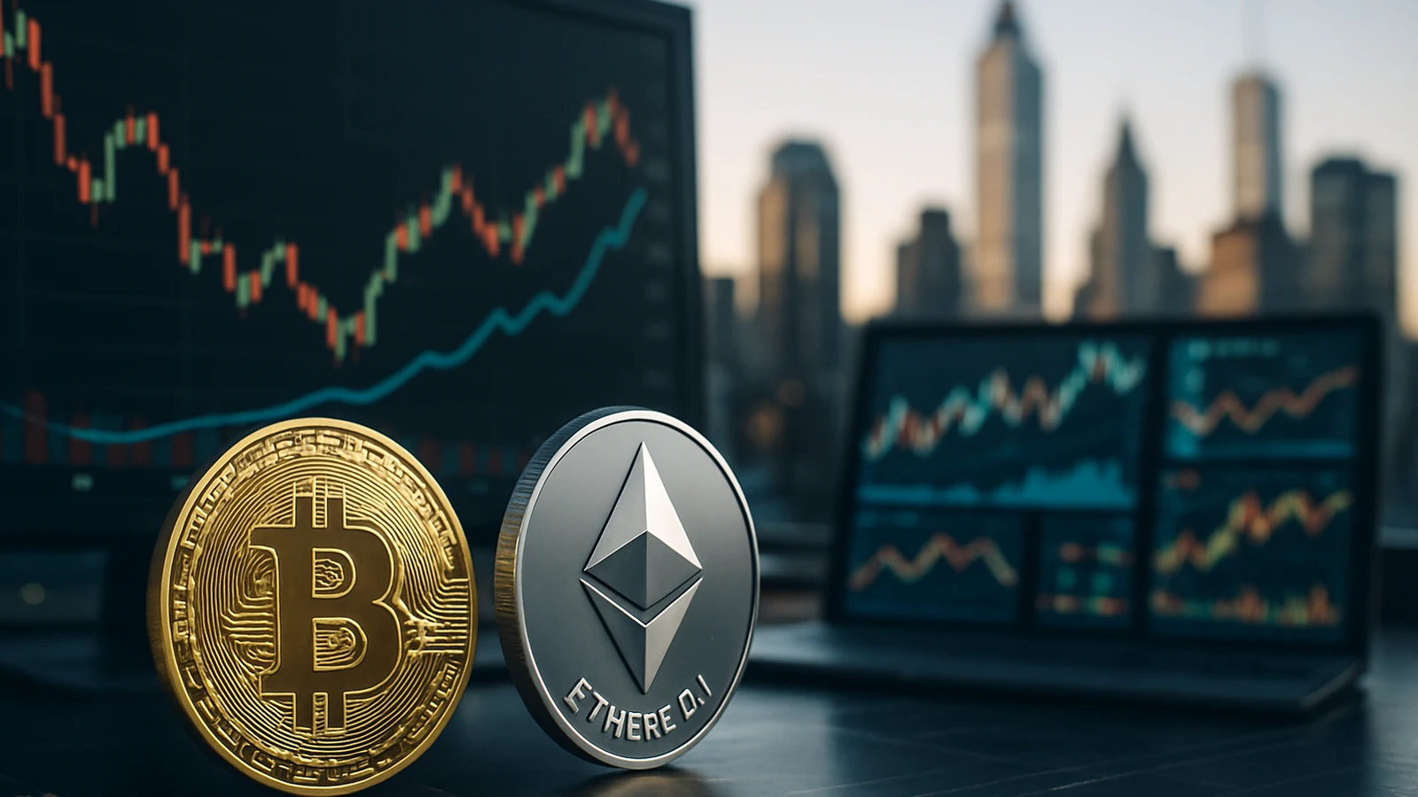 Bitcoin y Ethereum se separan de Wall Street tras datos laborales débiles en EE. UU.