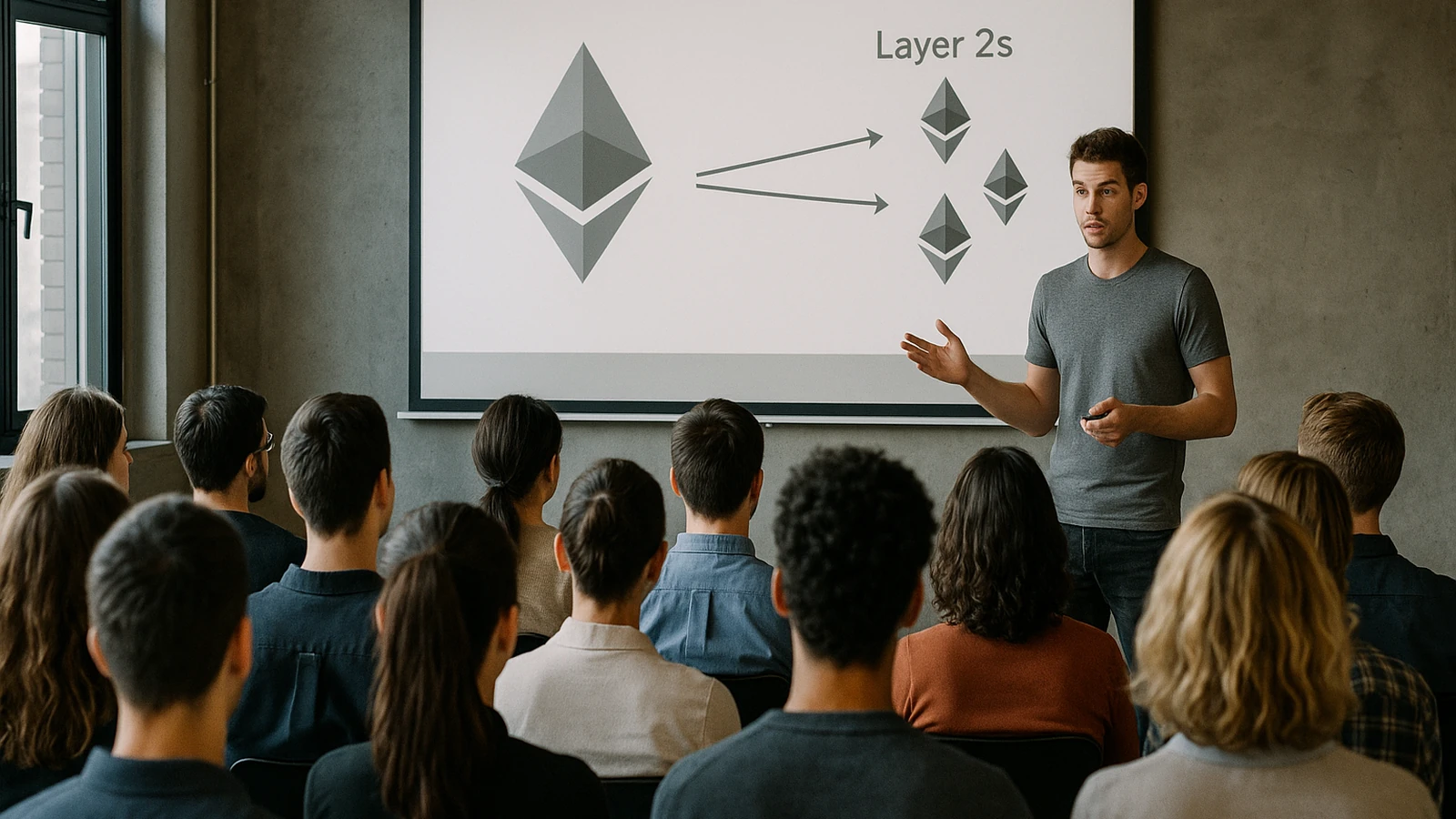 Ethereum está absorbiendo más gente que sus l2