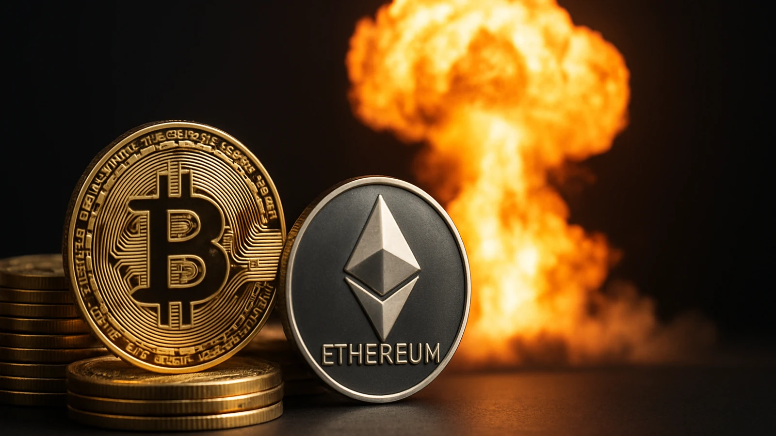 Ethereum prestes a explodir? baleia vende us$ 5 bilhões em btc e compra eth