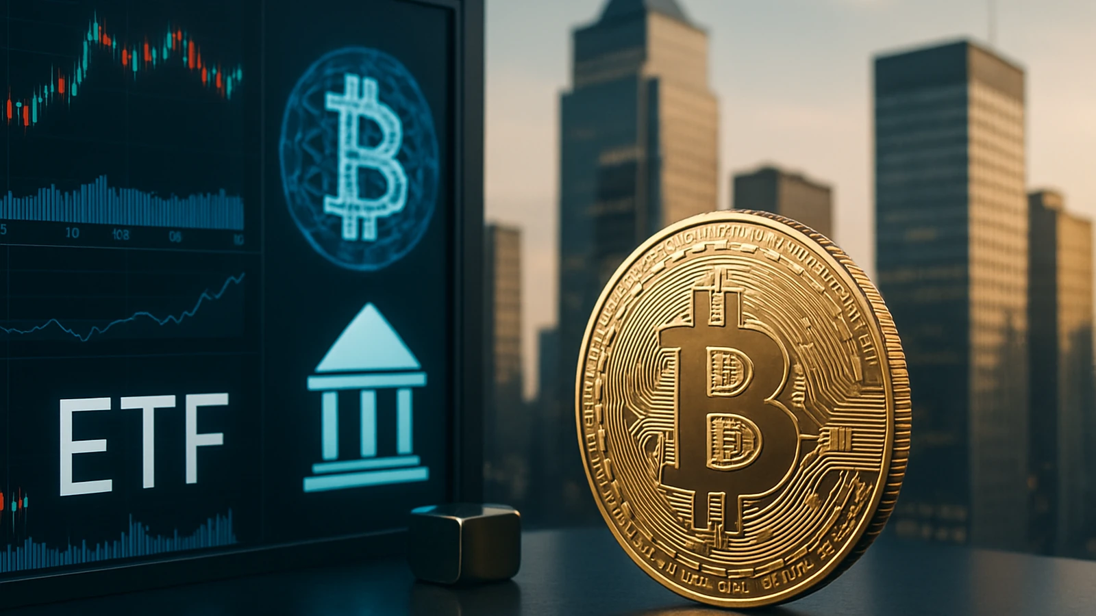 La gran boda: Bitcoin y las instituciones — ETFs, fondos y bancos que ya no pueden ignorarlo