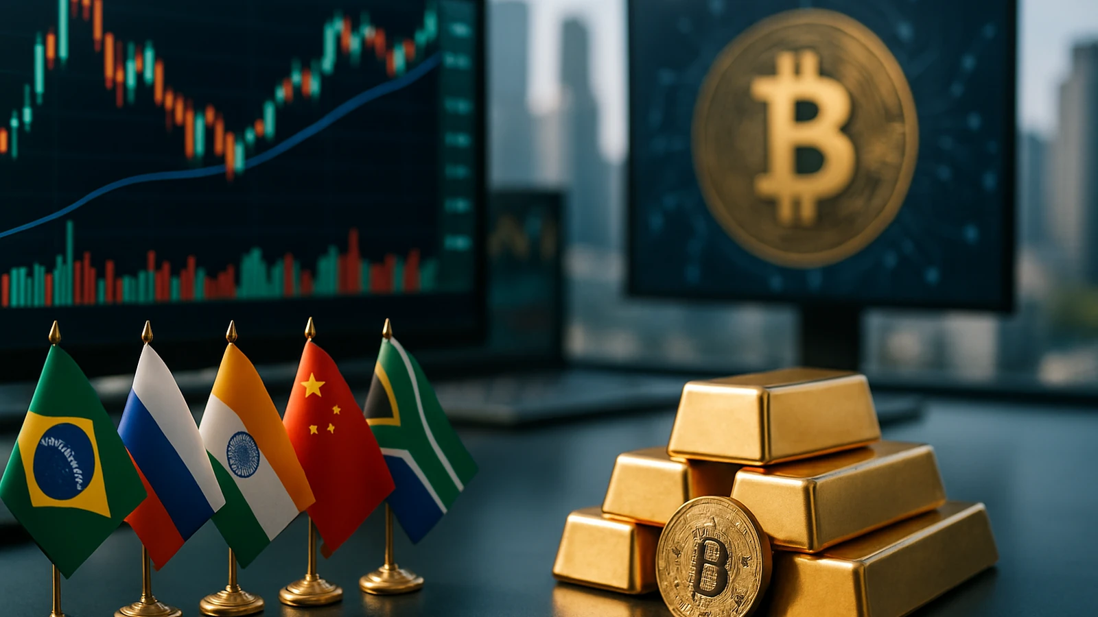 Los BRICS susurran el fin del dólar mientras el mundo grita oro y bitcoin