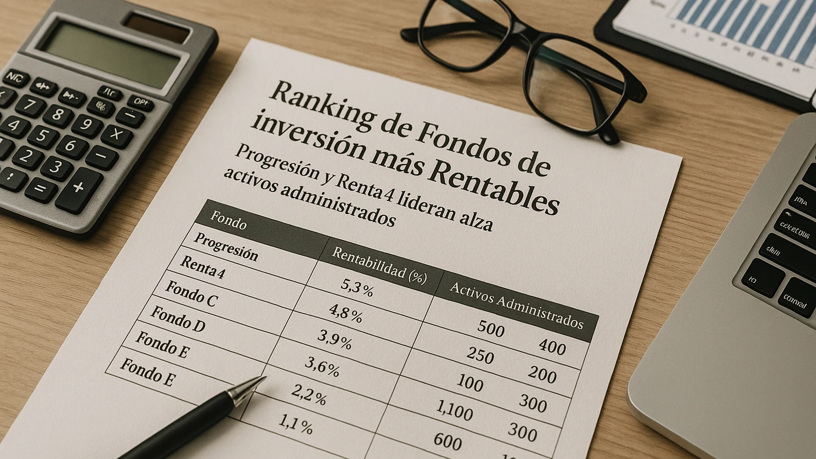 Ranking de fondos de inversión más rentables en colombia: progresión y renta4 lideran alza en activos administrados