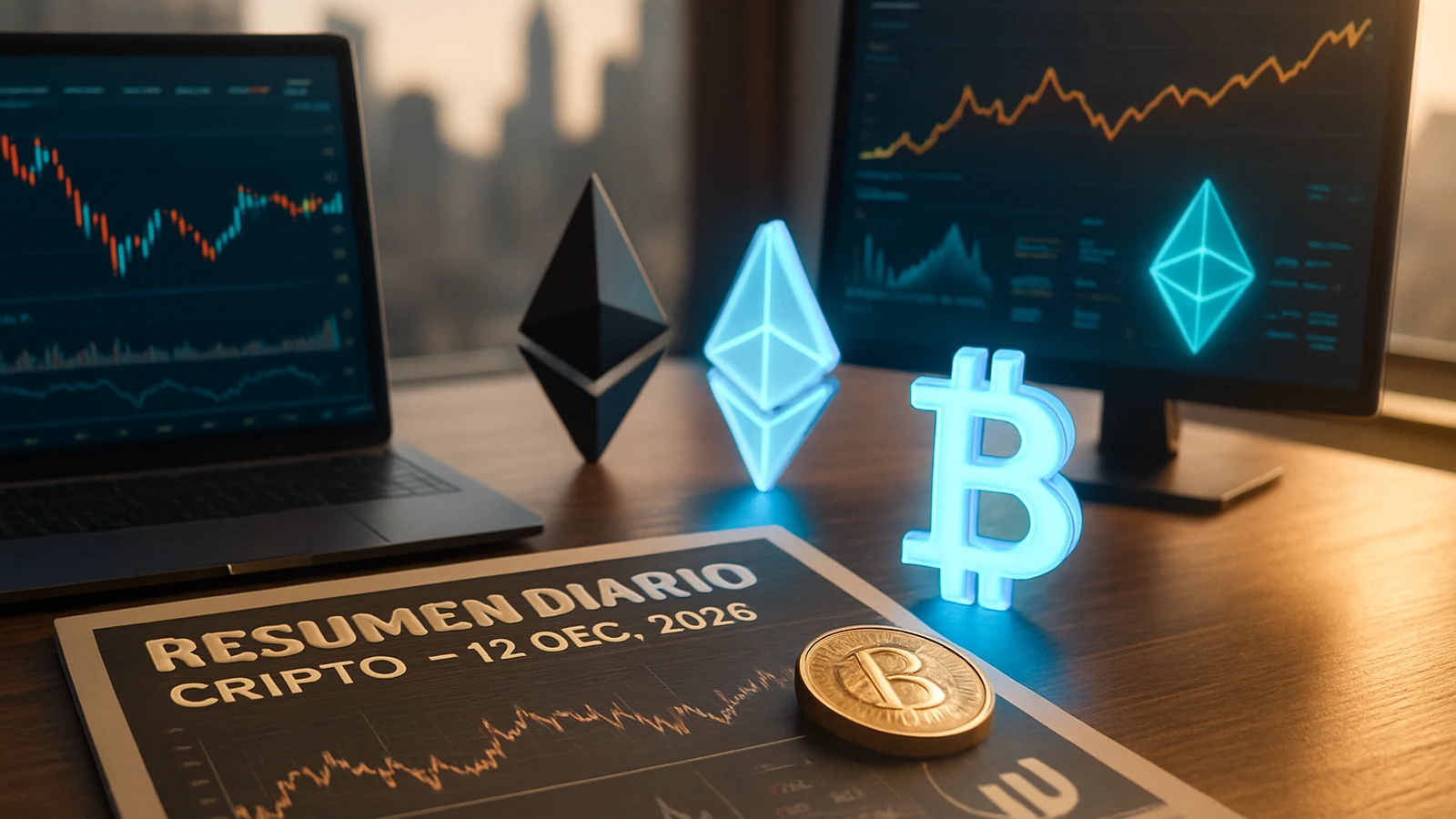 Resumen diario cripto — 12 Dec 2025: Hoy el mercado no perdona, y tú tampoco deberías