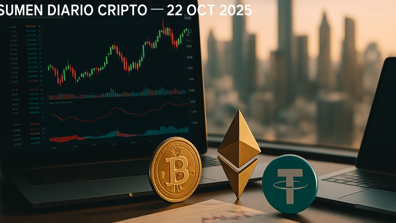 Resumen diario cripto — 22 Oct 2025: lo que hizo temblar las cadenas y lo que deberías hacer ahora