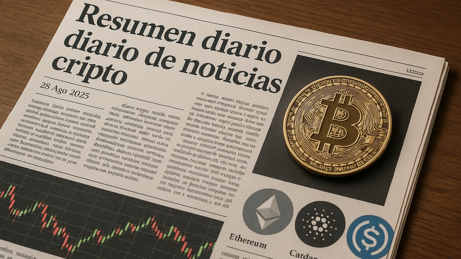 Resumen diario de noticias cripto — 28 aug 2025