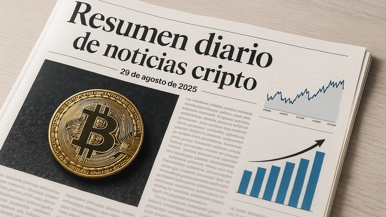 Resumen diario de noticias cripto — 29 aug 2025
