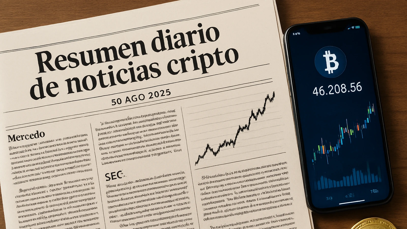 Resumen diario de noticias cripto — 30 aug 2025