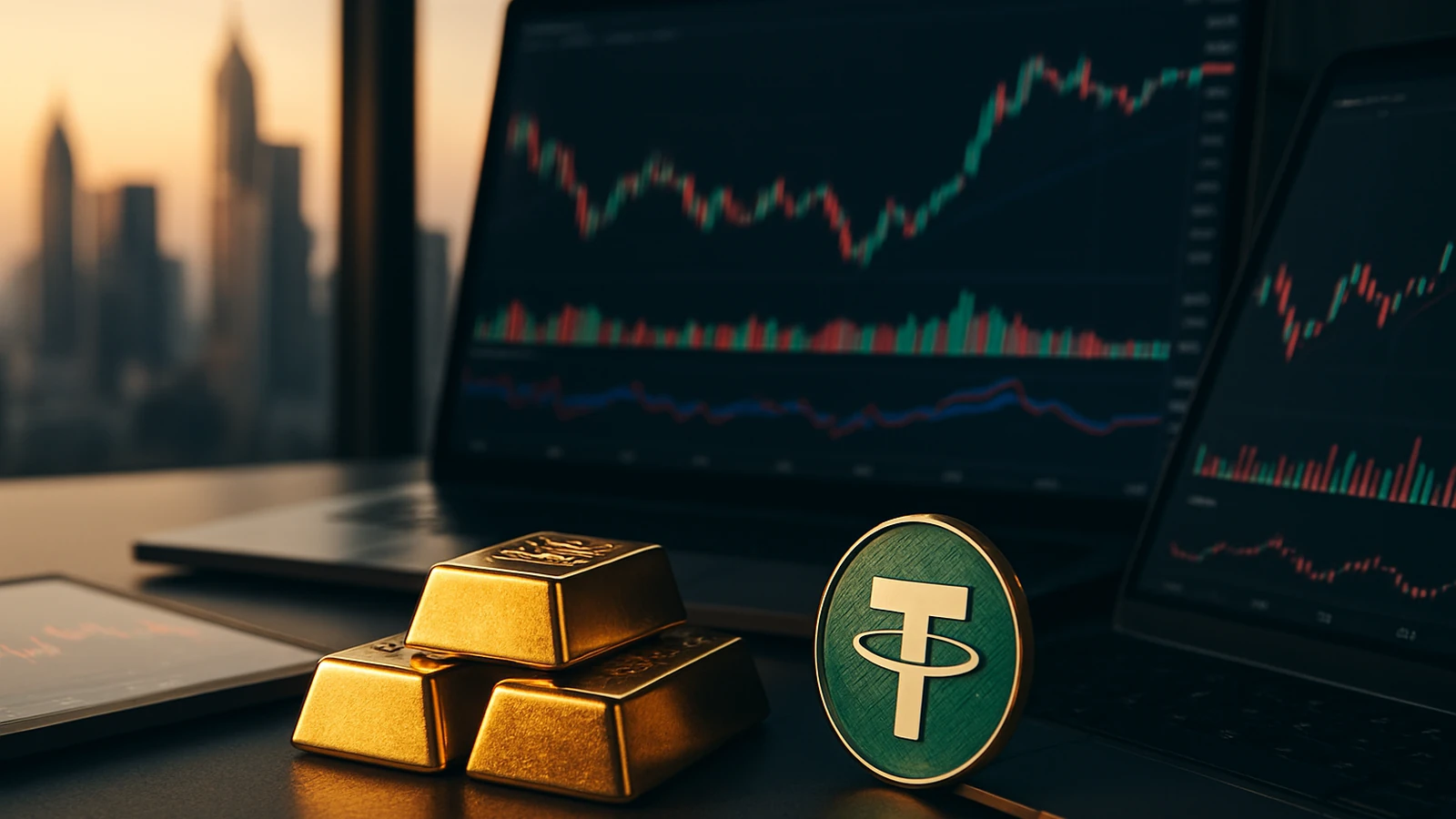 Tether va por el oro: ¿están las stablecoins volviéndose mineras?
